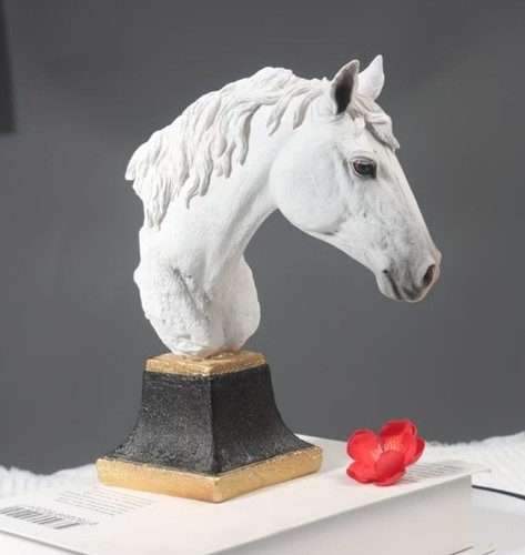 Pferdekopf statue büste deko - pferdekopf,