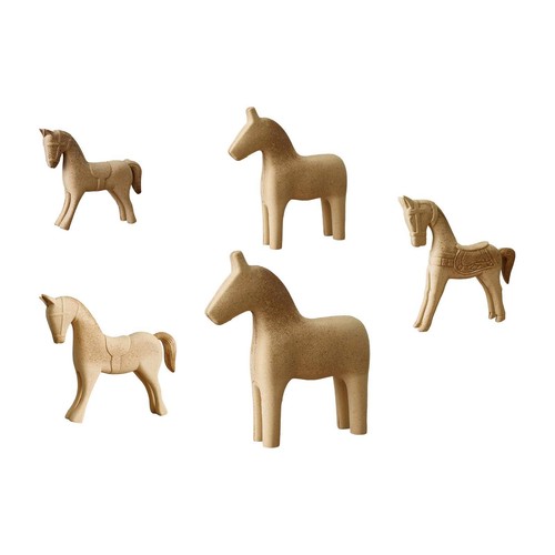 Rohes holzpferd unbemalte - holzpferd,,
