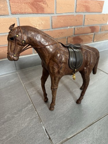 Leder pferd vintage - leder-pferd,,