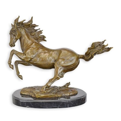 Bronze pferd horse - /,