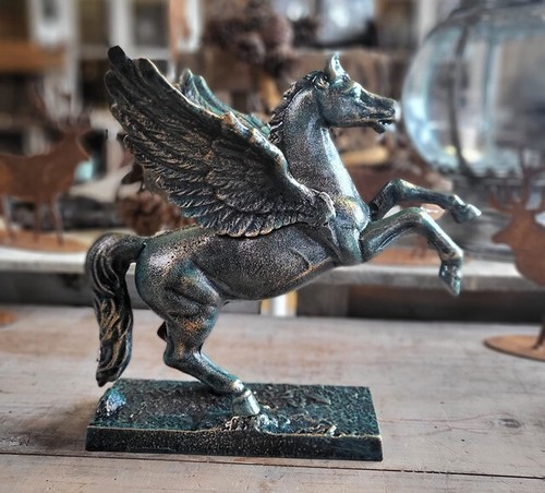 Pegasus pferd statue - pferd,