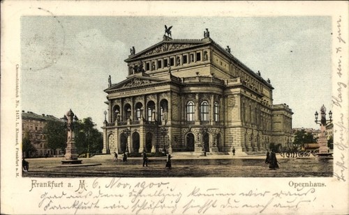 Frankfurt main - ak,