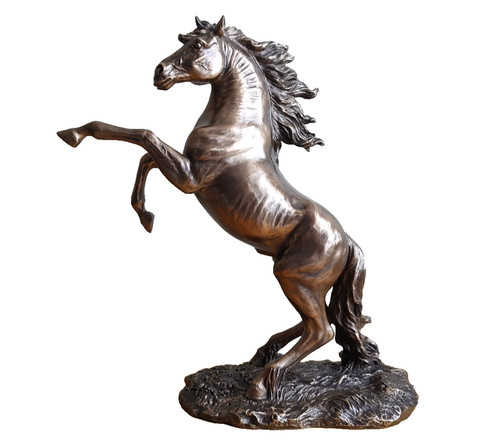 Steigendes pferd pferdefigur - pferd,