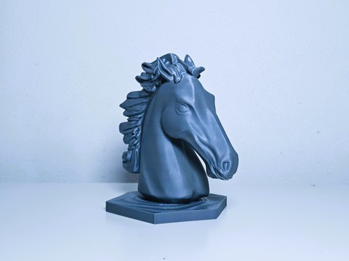 Pferdekopf skulptur figur - pferdekopf,