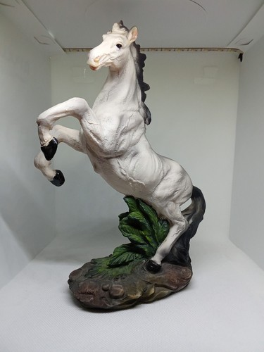 Pferd schimmel statue - pferd,