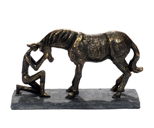 Dekofigur pferdfigur statue - dekofigur,