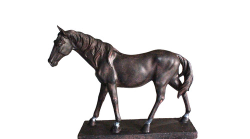 Pferd figur statue sockel - pferd,